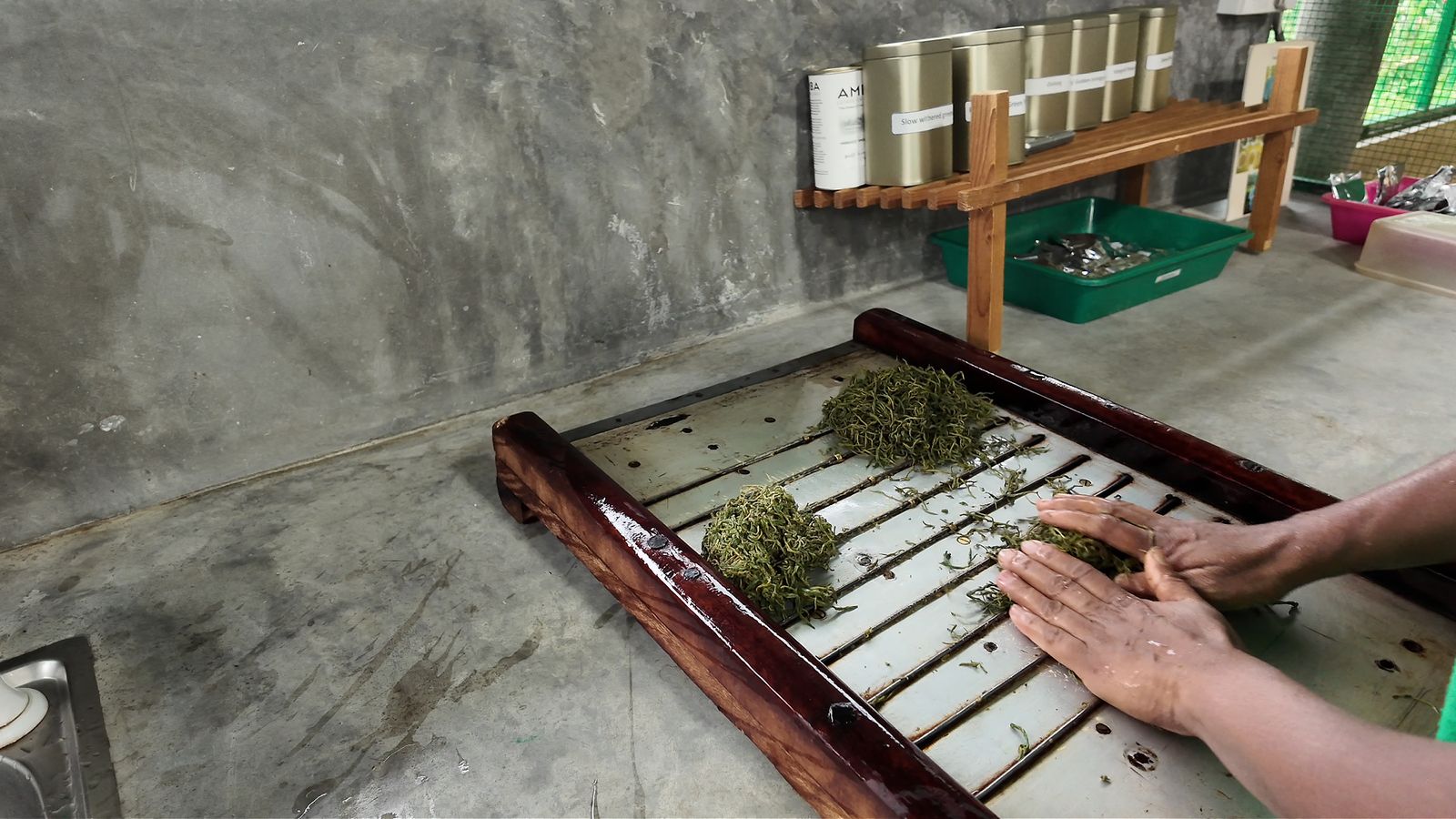 Artisanal tea and produce at AMBA Estate