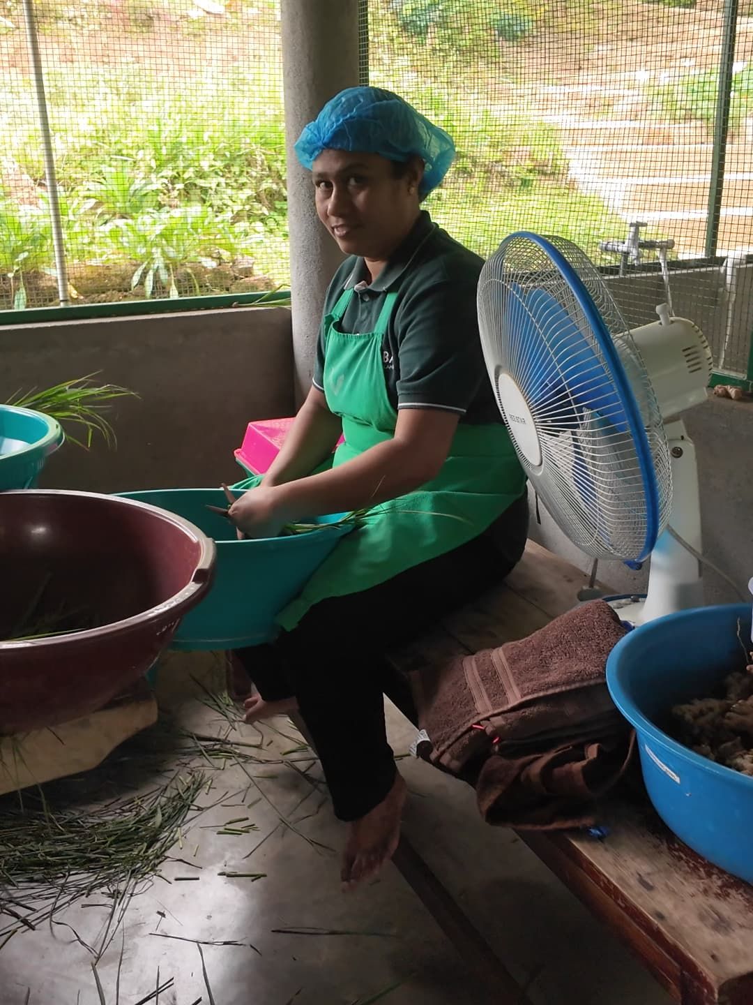 A local specialist at work at AMBA Estate