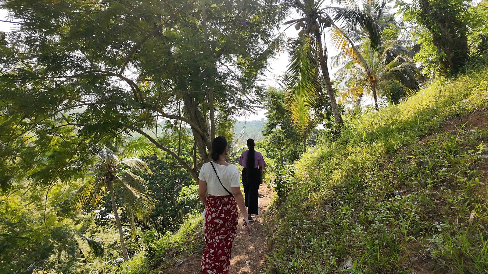 A Sri Lankan village community supported through tourism